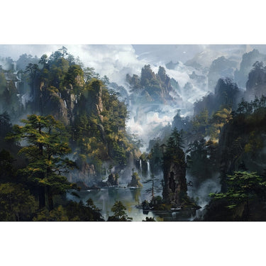 Canvas of Fantasy Landscape